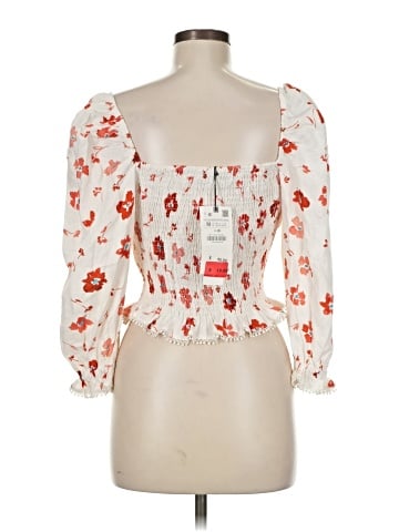 Zara 3/4 Sleeve Blouse (view 2)
