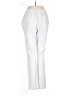 L.L.Bean Solid White Casual Pants Size M - photo 2