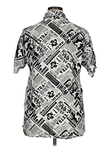 Self Esteem Short Sleeve Button-Down Shirt (view 2)