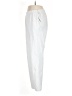 L.L.Bean Solid White Casual Pants Size M - photo 5