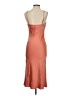 Express Solid Orange Cocktail Dress Size S - photo 2