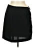 Madewell 100% Polyester Solid Black Casual Skirt Size 6 - photo 1