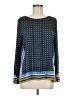 Ann Taylor 100% Polyester Blue Long Sleeve Blouse Size M - photo 1