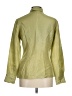 Equipment Metallic Green Long Sleeve Button-Down Shirt Size M - photo 2