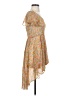Unbranded Paisley Orange Cocktail Dress One size - photo 4