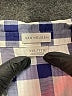 Van Heusen 100% Cotton Checkered-gingham Blue 3/4 Sleeve Button-Down Shirt Size XXL - photo 7