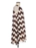 Lbisse Chevron-herringbone Brown Casual Dress Size M - photo 4