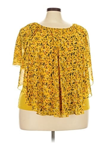 C established 1946 Short Sleeve Blouse (view 1)