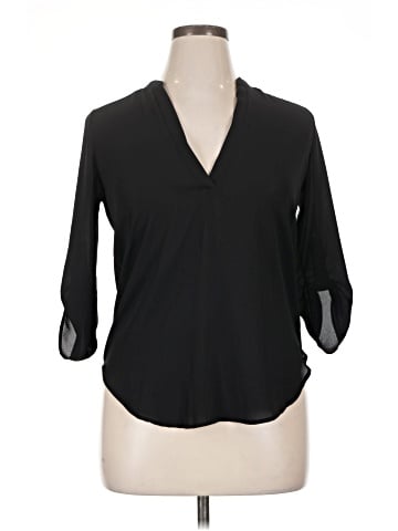 Lush 3/4 Sleeve Blouse (view 1)