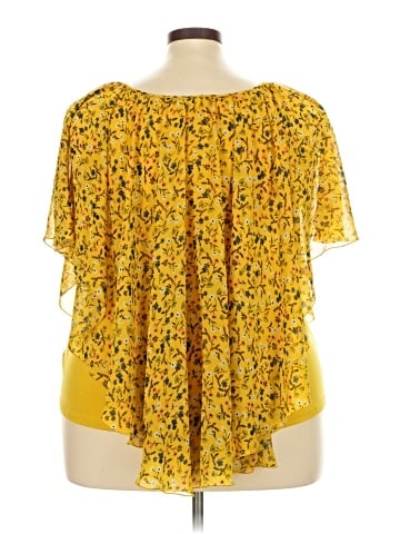 C established 1946 Short Sleeve Blouse (view 2)