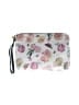 Betsey Johnson 100% Polyurethane Floral White Ivory Wristlet One size - photo 1