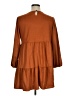 Unbranded 100% Polyester Solid Brown Casual Dress Size XL - photo 2