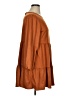 Unbranded 100% Polyester Solid Brown Casual Dress Size XL - photo 4