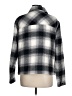 Lucky Brand 100% Cotton Plaid Gray Jacket Size M - photo 2