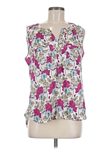 Ann Taylor Factory Sleeveless Blouse (view 1)