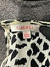 Luxxel 100% Polyester Animal Print Ivory Romper Size L - photo 4