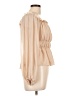 AaKaa 100% Polyester Tan Long Sleeve Blouse Size L - photo 4