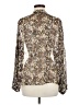 MUNTHE Paisley Brown Long Sleeve Blouse Size 8 US - photo 2