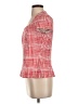 J. McLaughlin Red Short Sleeve Blouse Size S - photo 5