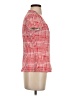 J. McLaughlin Red Short Sleeve Blouse Size S - photo 4