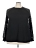 Olrik Black Long Sleeve Blouse Size 3X - photo 1