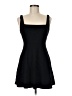Forever 21 Solid Black Casual Dress Size M - photo 1