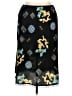 Mixit 100% Polyester Print Black Casual Skirt Size XL - photo 1