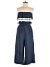Suboo Color Block Blue Jumpsuit Size S - photo 1