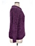 Unbranded 100% Polyester Tweed Purple Pullover Sweater Size 16 (estimated) - photo 4