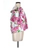 Brooke Wright 100% Cotton Floral Pink 3/4 Sleeve Blouse Size L (estimated) - photo 4