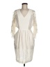 BCBGMAXAZRIA Ivory Cocktail Dress Size 6 - photo 1