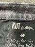 Kut from the Kloth Stripes Black Jeans Size 10 - photo 8