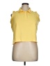 Classic Elements 100% Cotton Yellow Sleeveless T-Shirt Size XL - photo 1