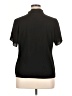 Calvin Klein Black Short Sleeve Blouse Size XL - photo 2