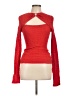 Commense Red Long Sleeve Top Size L - photo 1