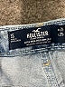 Hollister Hearts Blue Jeans Size 3S - photo 4