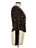 Shein Animal Print Brown Cardigan Size L - photo 4