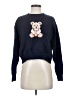 Orange Kiss Blue Pullover Sweater Size M - photo 1