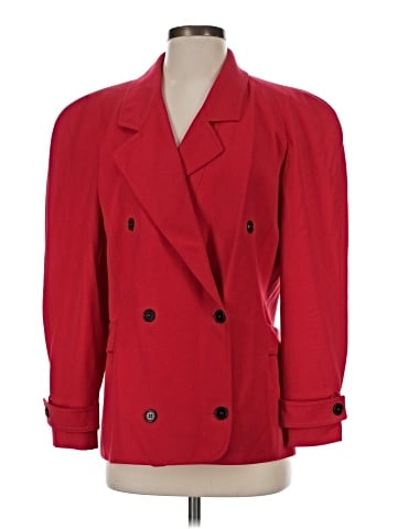 Valentino Miss V Wool Blazer (view 1)