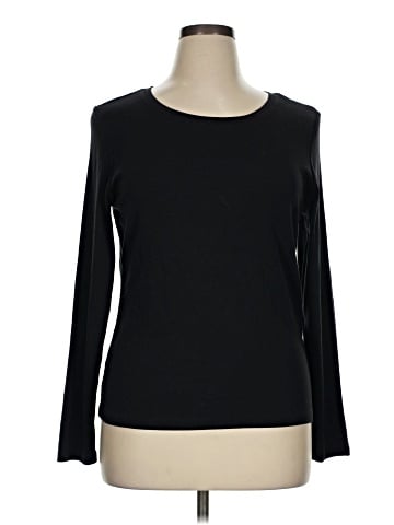 Jones New York Long Sleeve T-Shirt (view 1)
