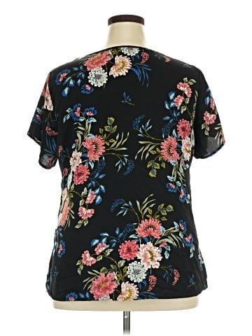 YOINS Short Sleeve Blouse (view 2)