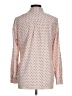 Talbots 100% Polyester Polka Dots Pink Long Sleeve Blouse Size M - photo 2