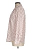 Talbots 100% Polyester Polka Dots Pink Long Sleeve Blouse Size M - photo 5