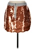 BCBGMAXAZRIA 100% Polyester Tie-dye Brown Casual Skirt Size S - photo 2