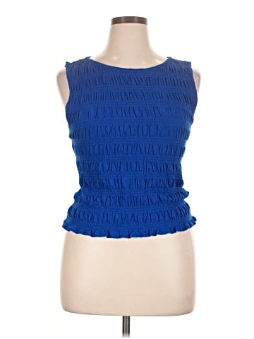 Madewell Smocked Boatneck Tank (view 1)
