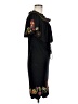 Monsoon 100% Viscose Floral Black Casual Dress Size 8 - photo 4