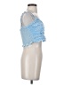 Shein 100% Polyester Blue Tank Top Size 2 - photo 4