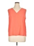 Worthington 100% Polyester Orange Sleeveless Top Size XL - photo 1