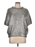 Future Collective Metallic Silver Pullover Sweater Size L - photo 1