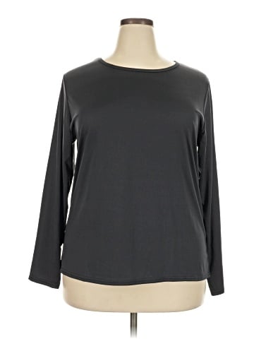 Real Essentials 3/4 Sleeve T-Shirt (view 1)